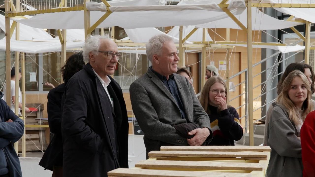 Construire - Reportage Marc Mimram et Bernard Vaudeville