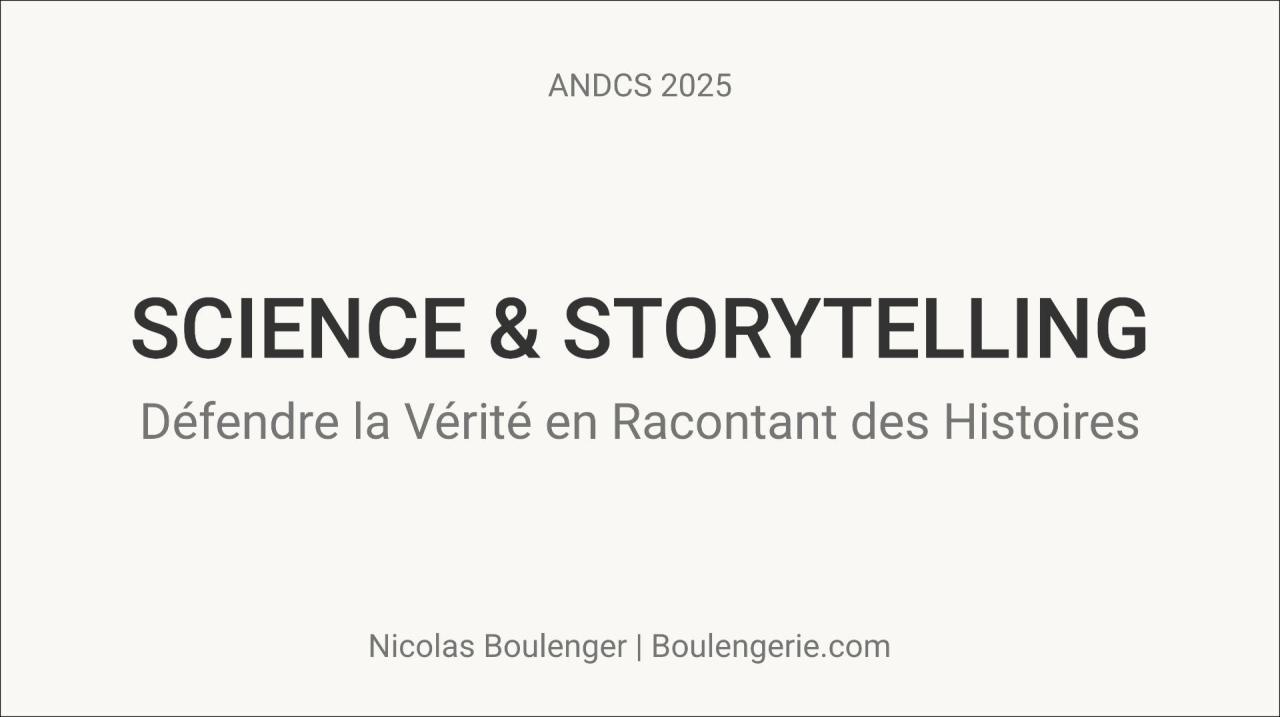 Science & Storytelling
